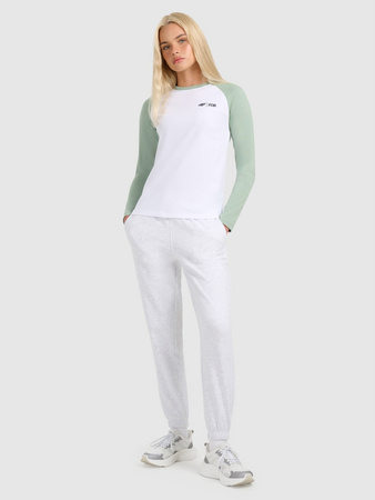 Longsleeve regular damski 4F 4FWAW25TLONF579-42S