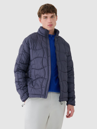 Kurtka puchowa trekkingowa z wypełnieniem Primaloft Silver męska 4F 4FWSS25TDJAM527-22S