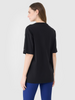 T-shirt oversize gładki damski 4F 4FRSS25TTSHF2694-20S