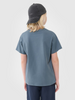 T-shirt oversize gładki chłopięcy 4F 4FJWSS25TTSHM2324-46S