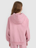 Bluza dresowa nierozpinana z kapturem dziewczęca  4F 4FJRAW25TSWSF2294-54S
