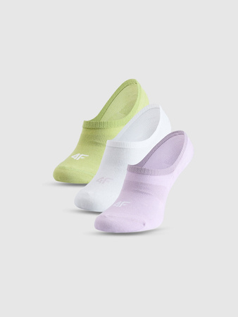 Skarpetki casual stopki damskie (ZESTAW 3 szt.) 4F 4FWMM00USOCF473-91S
