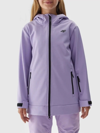 Kurtka dziecięca softshell 4F 4FJAW23TSOFF153-52S