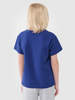 T-shirt oversize gładki chłopięcy 4F 4FJWSS25TTSHM2324-36S