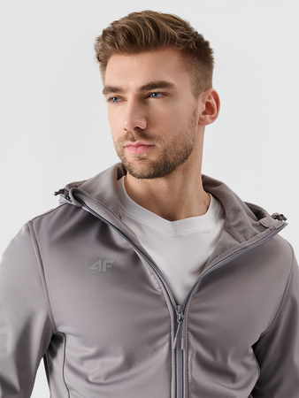 Kurtka softshell wiatroodporna membrana 5 000 męska 4F NOSH4SFM001B-25S