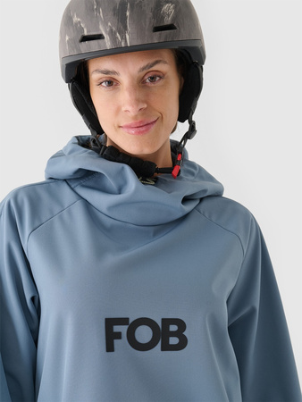 Bluza snowboardowa z softshellu membrana 5000 damska 4F 4FWAW24TSOFF289-32S