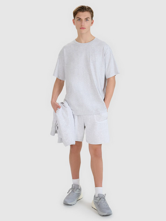 T-shirt oversize gładki uniseks 4F 4FWSS25TTSHU1972-27M