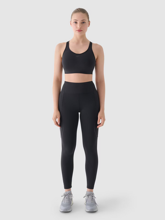 Biustonosz do biegania ze średnim wsparciem 4F 4FWAW24USBAF137-22S