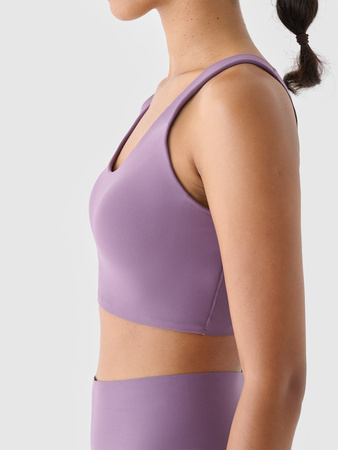 Biustonosz treningowy ze średnim wsparciem 4F 4FWAW24USBAF161-50S