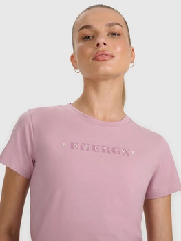 T-shir damski z nadrukiem 4F 4FRAW25TTSHF3228-56S