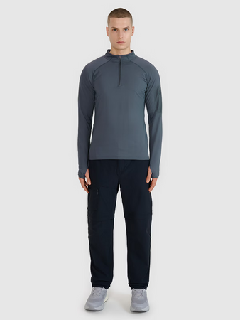 Bluza trekkingowa szybkoschnąca męska 4F 4FWSS25TFSWM493-22S