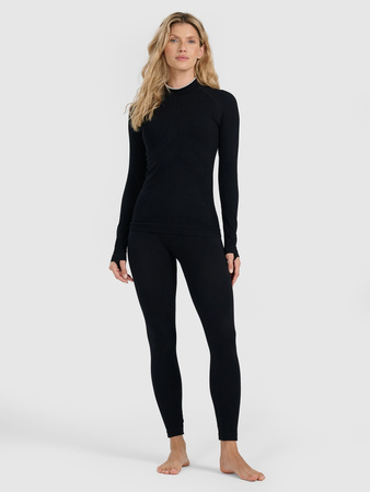 Bielizna termoaktywna bezszwowa merino (dół) damska 4F 4FWAW25USEAF206-20S