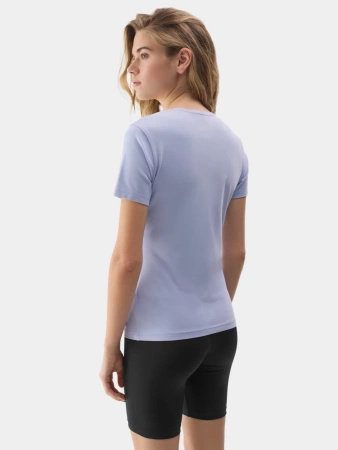 T-shirt damski (ZESTAW KOSZULEK 3 SZT.) 4F 4FWSS25TTSHF3098-90S