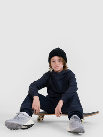 Spodnie dresowe joggery chłopięce 4F 4FJWMM00TTROM1188-31S