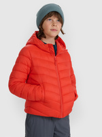 Kurtka puchowa z wypełnieniem syntetycznym chłopięca 4F 4FJRAW25TDJAM0819-62S