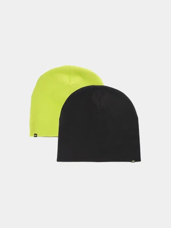 Czapka beanie dwustronna dziecięca 4FJWSS24ACAPU397-45S