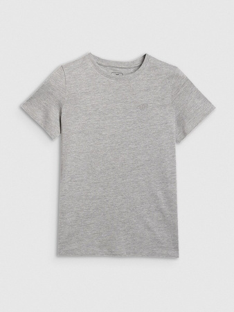 T-shirt gładki dziewczęcy 4F 4FJWMM00TTSHF2332-25M