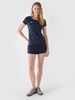 T-shirt slim gładki damski 4F NOSH4TSD001B-31S
