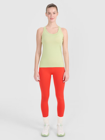 Top treningowy slim szybkoschnący damski 4F 4FRSS25TFSLF414-42S