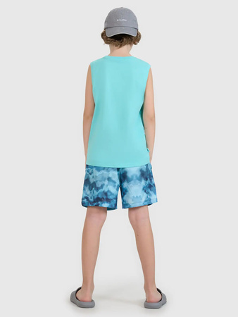 Spodenki plażowe boardshorty chłopięce 4F 4FJWSS25UBDSM118-90A