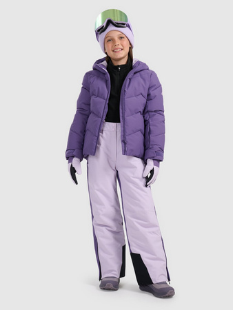 Spodnie narciarskie membrana 8000 dziewczęce 4F 4FJRAW25TFTRF1243-50S