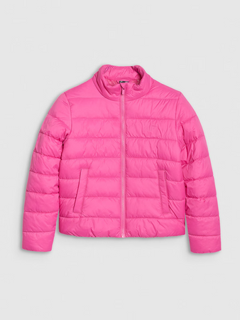 Kurtka dziewczęca puchowa z wypełnieniem syntetycznym 4F 4FJWSS25TDJAF515-54S