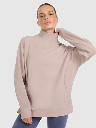 Bluza dresowa do jogi i pilatesu damska 4F 4FWAW25TFSWF589-83S