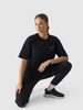 T-shirt oversize z nadrukiem damski 4F 4FRSS24TTSHF2089-20S