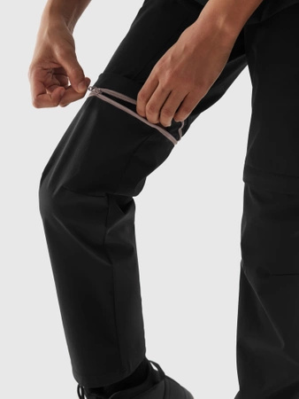 Spodnie z odpinanymi nogawkami 2w1 4way stretch dziewczęce 4F Junior