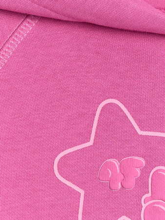 Bluza dresowa nierozpinana z kapturem dziewczęca 4F 4FJRAW25TSWSF2439-54S