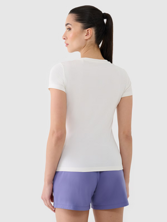 Koszulka damska treningowa regular szybkoschnąca 4F 4FRSS25TFTSF1235-11S