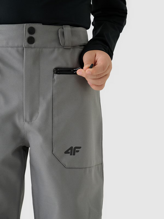 Spodnie narciarskie membrana 8000 chłopięce 4F Junior 4FJWAW24TFTRM655-24S