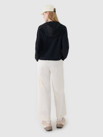 Bluza damska dresowa rozpinana z modalem 4F 4FWSS25TSWSF1577-20S