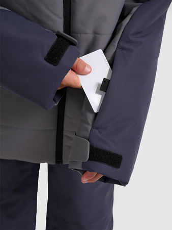 Kurtka narciarska membrana 5000 chłopięca 4F 4FJRAW25TTJAM1064-22S