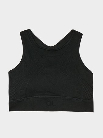 Biustonosz treningowy bezszwowy ze średnim wsparciem 4F x anna lewandowska 4F 4FALSAW24USBAF169-20S