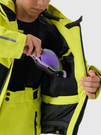 Kurtka chłopięca zimowa narciarska 4F 4FJWAW24TTJAM535-45S