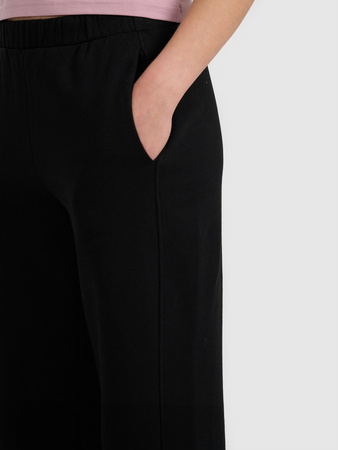 Spodnie dresowe z szerokimi nogawkami damskie 4F 4FRAW25TTROF1614-20S