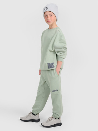 Spodnie dresowe joggery chłopięce 4F 4FJRAW25TTROM1605-44S