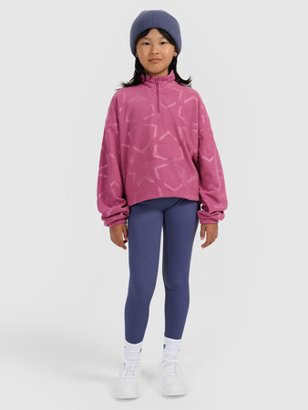 Polar oversize ze stójką dziewczęcy 4F 4FJWAW25TFLEF342-53A