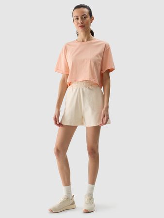 Szorty dresowe bawełniane damskie 4F