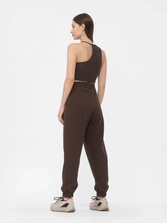 Crop top asymetryczny na jedno ramię damski 4F