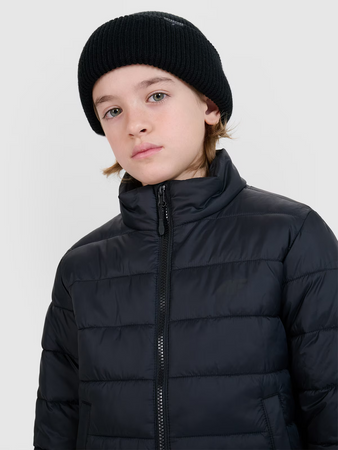 Kurtka chłopięca puchowa z wypełnieniem syntetycznym 4F 4FJWSS25TDJAM520-20S