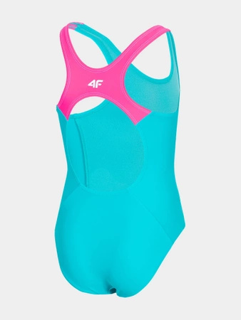 Kostium kąpielowy jednoczęściowy dziewczęcy 4F Junior