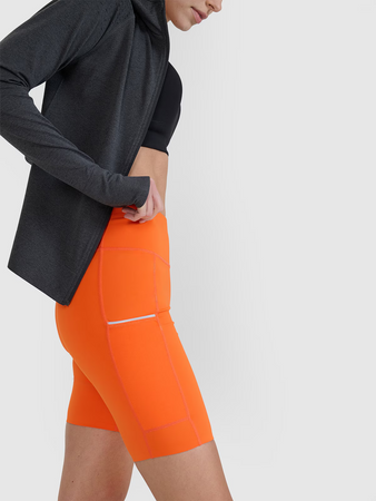 Legginsy kolarki do biegania szybkoschnące damskie 4F 4FWSS25TFSTF027-70S