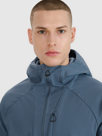 Kurtka softshell wiatroodporna membrana 10000 męska 4F 4FWSS25TSOFM313-32S