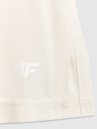 T-shirt oversize z modalem damski 4F 4FRAW25TTSHF3408-11S