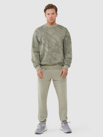 Bluza męska dresowa nierozpinana bez kaptura 4F 4FWSS25TSWSM1582-44A