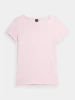 T-shirt regular gładki damski 4F 4FMM00TTSHF731-56S