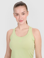 Top treningowy slim szybkoschnący damski 4F 4FRSS25TFSLF414-42S