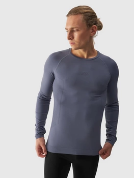 Bielizna termoaktywna bezszwowa (góra) męska 4F 4FWAW24USEAM172-32S